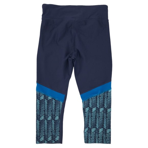 Under Armour Womens Blue Compression Athletic Active Cropped Legging Size M - Picture 2 of 5